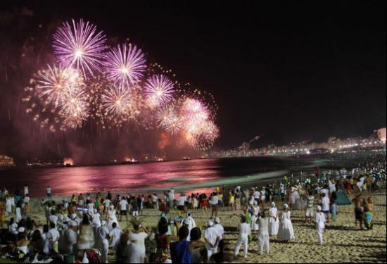 外國的跨年慶典活動，巴西有人被搶劫，