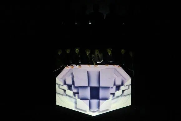 全息3D鉆石啟動(dòng)儀式