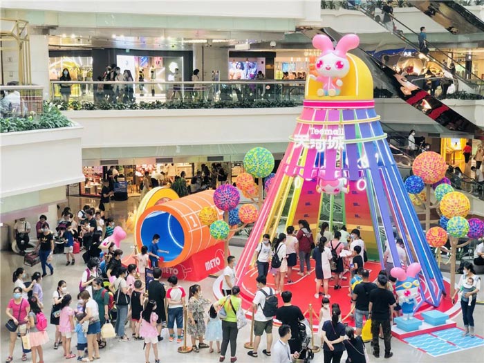 廣州天河城第四屆METO形象展現(xiàn)場(chǎng)